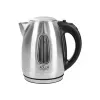Hervidor eléctrico Adler AD1223 — 1,7 l, 2000 W, acero inoxidable con detalles negros
