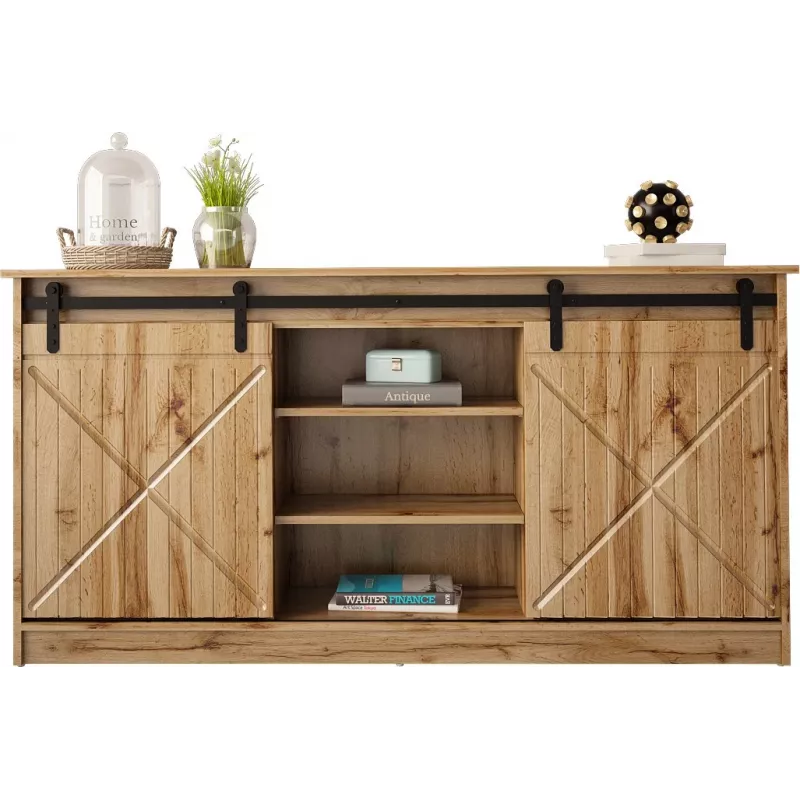 Cómoda 160x80x35 GRANERO roble wotan