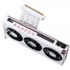 Cable plano Riser PCI-E 4.0 x16 PHANTEKS, 180 grados, 30 cm - blanco