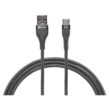 Tracer 47487 cable USB A - Type C M/M 1m gris