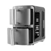 Ninja Double Stack XL Freidora de aire 2 compartimentos con sonda de temperatura SmartCook 9,5 L SL451EU