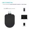 Adaptador de carga USB-C fijo para Samsung Galaxy Watch FIXDW-SAP-BK negro