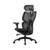 Silla de oficina gaming Onex | Ventra Premium malla transpirable | negra