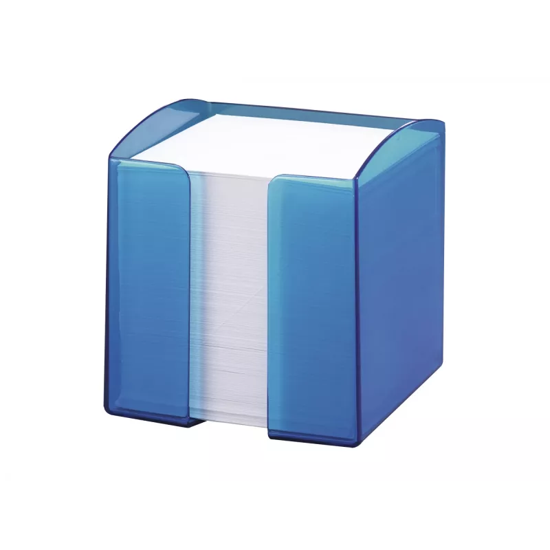 Bloc de notas cuadrado Durable TREND cuadrado azul transparente