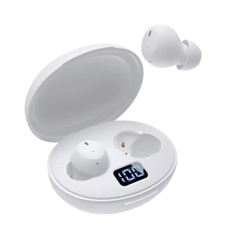 Auriculares inalámbricos White Shark GEB-TWS-02 Vortex blancos