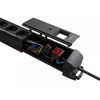 Alargador eléctrico Lanberg SP1-05F-0500-BK 5m 5 tomas schuko para interior negro
