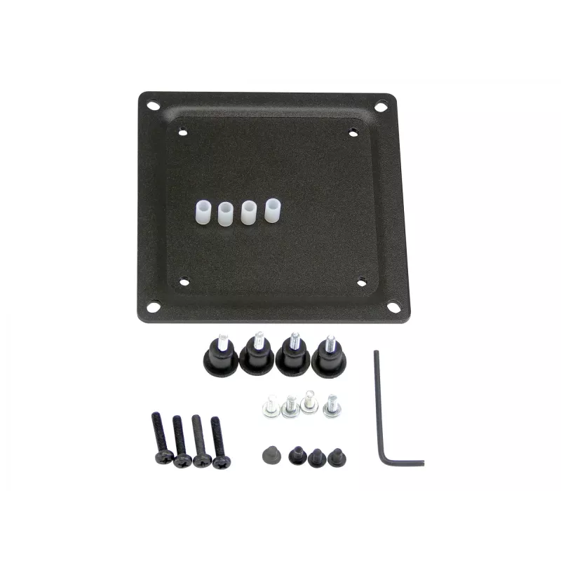 Kit de placa de conversión Ergotron 75 mm a 100 mm negro acero