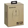 Ratón Defender NITTA MM-307 RF+BT ÓPTICO 1600dpi 6T BLANCO