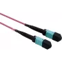 Value 21.99.1101 cable de fibra óptica 3 m MPO OM4 violeta (21.99.1101)