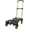 Carro de transporte plegable Stanley hasta 70/137 kg amarillo, negro