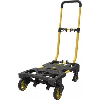 Carro de transporte plegable Stanley hasta 70/137 kg amarillo, negro