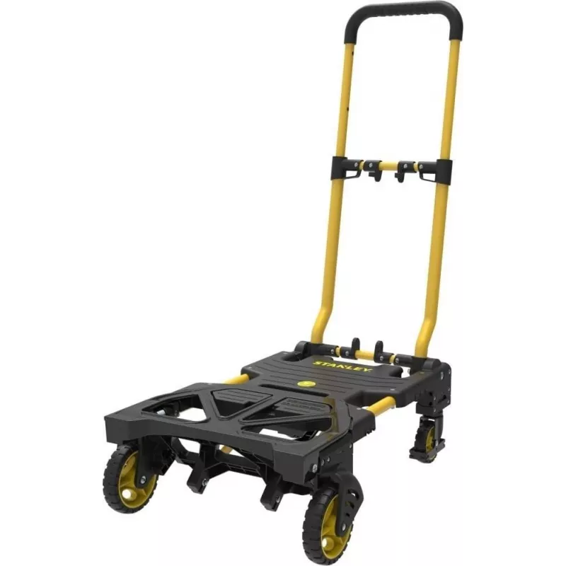 Carro de transporte plegable Stanley hasta 70/137 kg amarillo, negro