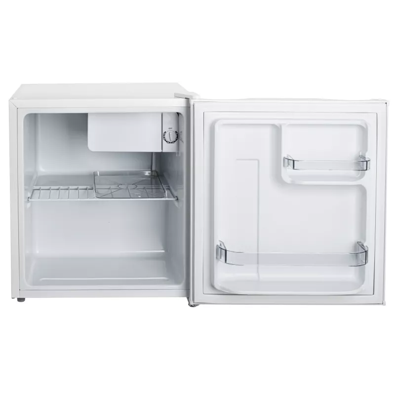 Adler Frigorífico | AD 8096 | Clase de eficiencia energética E | Libre instalación | Frigorífico de espacio completo | Altura 51 cm | Capacidad neta del compartimento de refrigeración 45 L | 39 dB | Blanco
