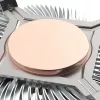 Disipador híbrido para procesador Akasa Intel LGA1700 9 cm aluminio, Negro 1 ud.