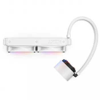 Refrigeración líquida todo en uno NZXT Kraken Elite 240 RGB 12 cm blanca