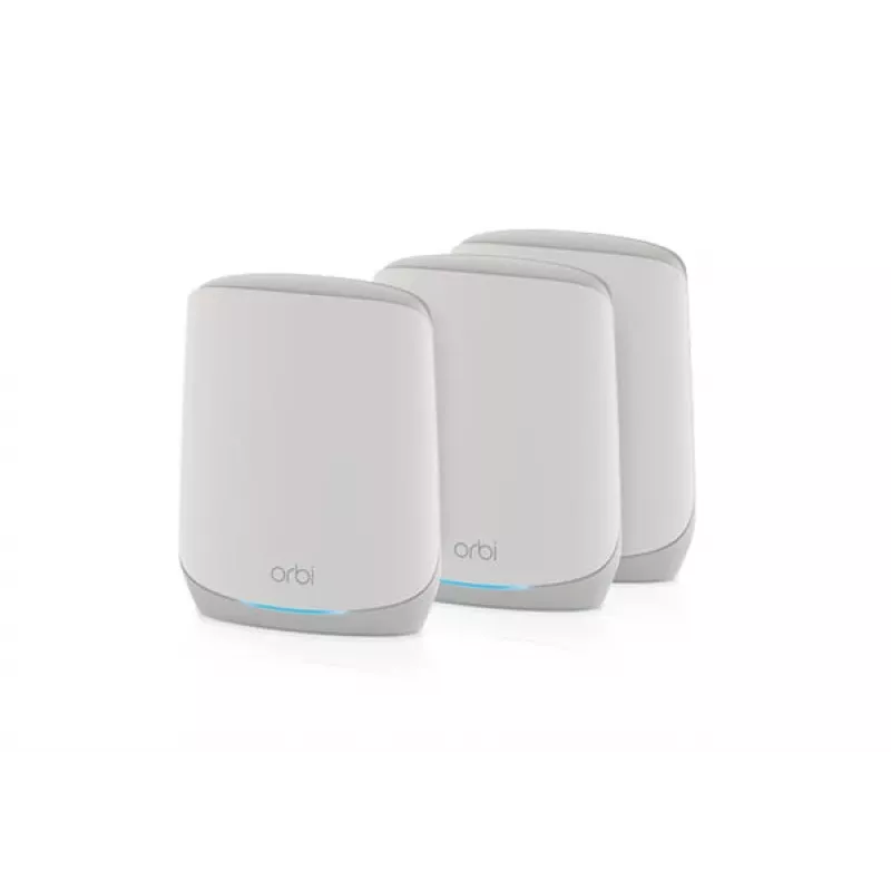 NETGEAR Orbi RBK763S tri-banda (2.4 GHz / 5 GHz / 5 GHz) Wi-Fi 6 (802.11ax) blanco 7 interno - RBK763S-100EUS