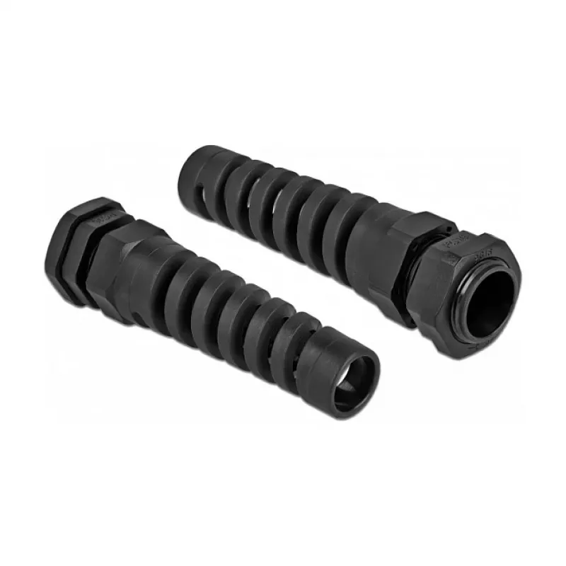 Prensaestopas DeLOCK 60347 negro plástico 1 ud.