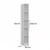 Estantería top e shop REGAŁ R25 25 cm blanca – estantería de una pieza