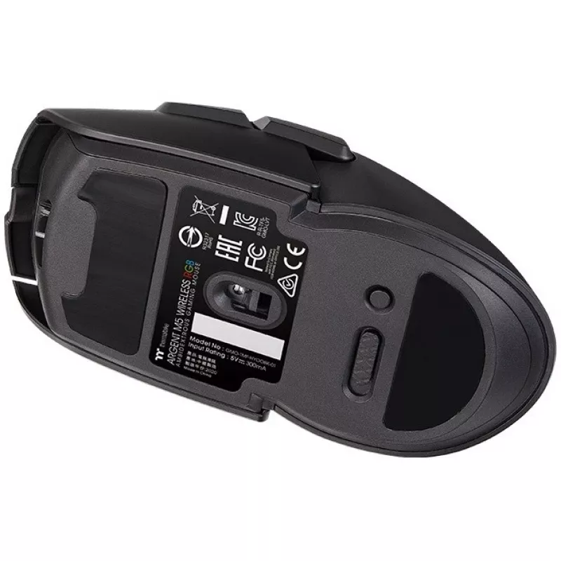 Ratón Thermaltake Argent M5 ambidiestro RF inalámbrico+Bluetooth+USB Type-A óptico 16000 DPI (GMO-TMF-HYOOBK-01)