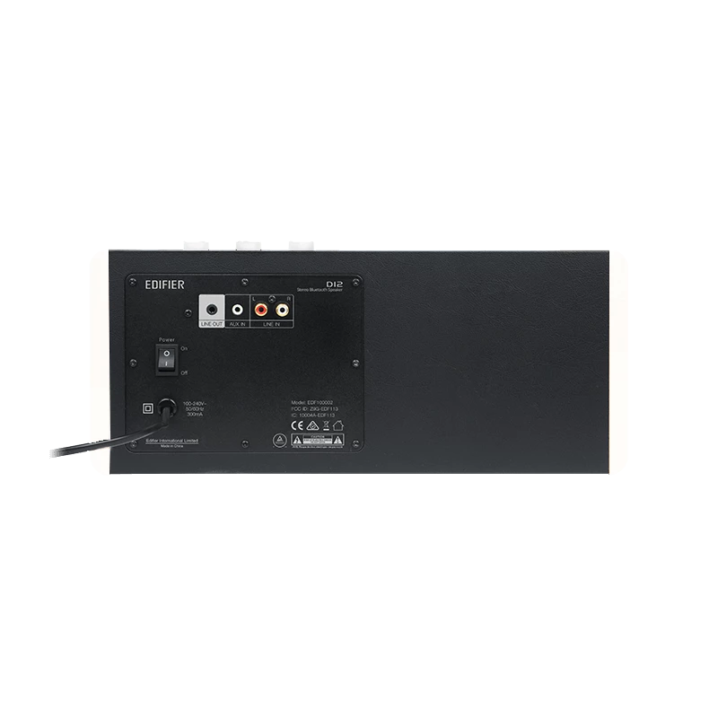 Altavoz activo pequeño Edifier | D12 | Bluetooth | Blanco | Conexión inalámbrica