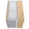 Caja de ordenador Corsair CC-9011288-WW Midi Tower Bambú, Blanco