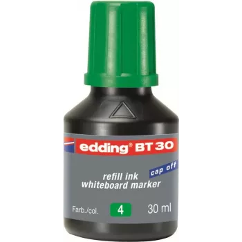 Tinta de recarga para rotulador Edding BT 30 verde 30 ml, 1 ud., tinta de recarga para rotuladores de punta gruesa