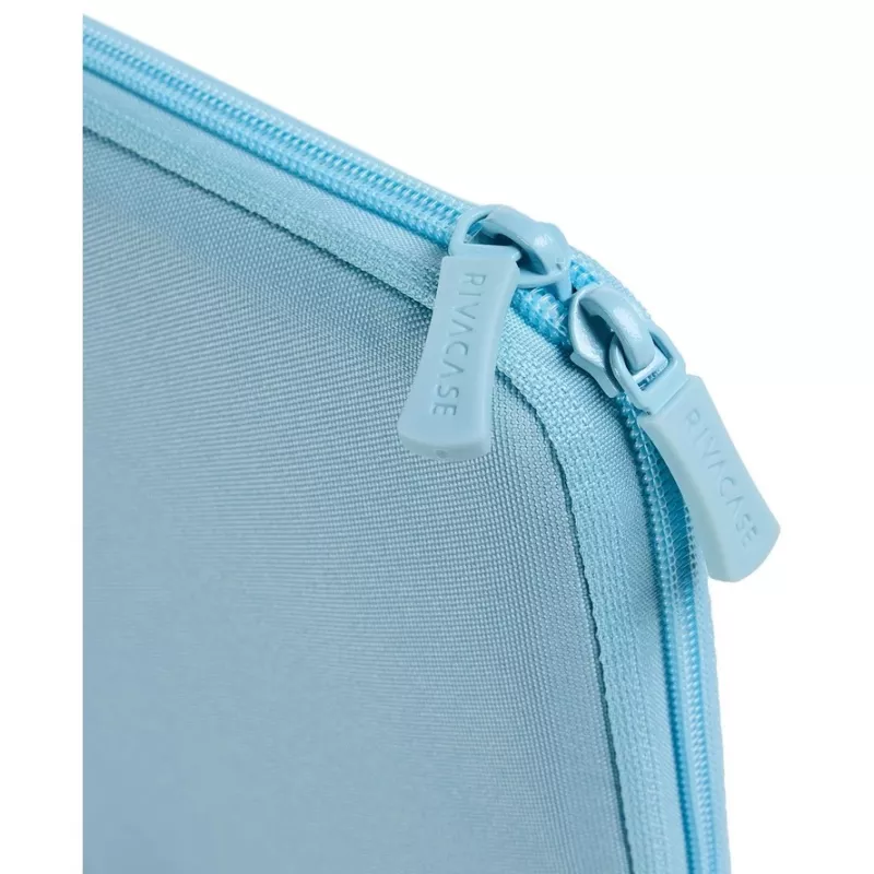 Funda para portátil Rivacase Riva Szuzuka 15,6 pulgadas Azul pastel, funda protectora acolchada