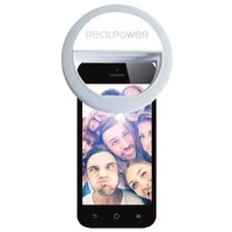 Anillo de luz para smartphone RealPower Eva Selfie Light
