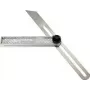 Transportador de ángulos KWB 063825 herramienta ajustable de medición de ángulos, transportador manual para marcar y medir ángulos