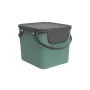 Contenedor de residuos rotho Albula 40 L rectangular plástico, verde, 40 L, 400×358×340 mm