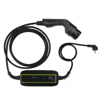 Estación de carga para vehículo eléctrico Green Cell EV16 negra