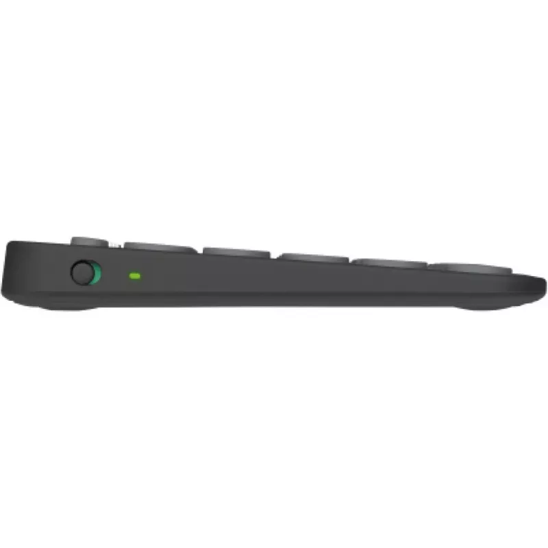 Logitech Pebble Keys 2 K380s - Teclado - Inalámbrico - Bluetooth LE - QWERTZ - Alemán - Tonal Graphite (920-011795)