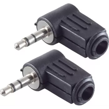 Conector de cable ShiverPeaks BS51200-W2 3,5 mm negro