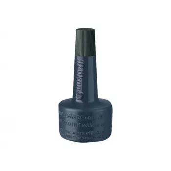 Tinta de sellos PELIKAN sin aceite negro 4K sin aceite de secado rápido contenido 28 ml (00351197)