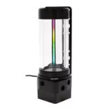Kit de bomba y depósito XSPC D5 con iluminación ARGB, negro — combinación bomba-depósito
