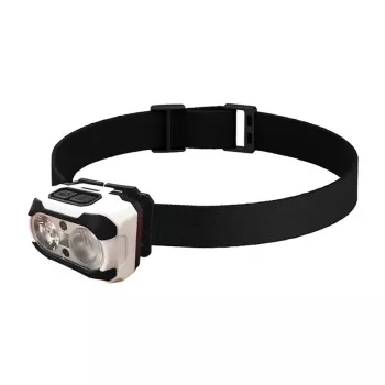 Linterna frontal Superfire HE10 LED frontal, iluminación compacta manos libres, compatible con recargable