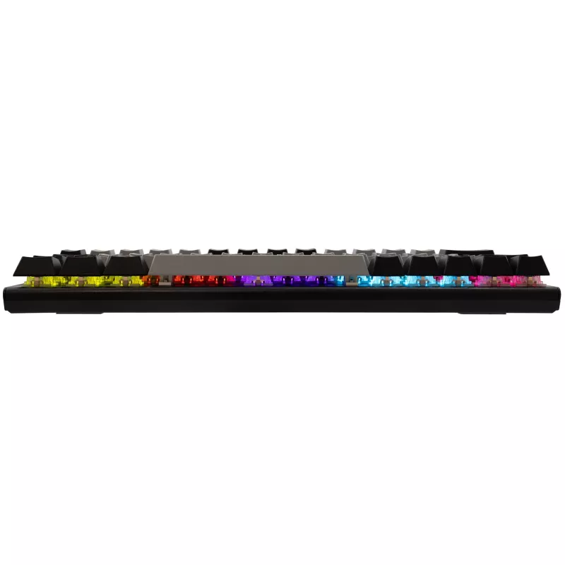 Teclado mecánico gaming White Shark WAKIZASHI-2 distribución US gris-negro con switches rojos