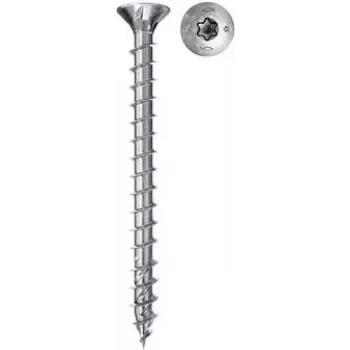 Fischer Power-Fast II 670012 tornillos para aglomerado 3 mm 30 mm perfil en T acero galvanizado 200 uds. (670012)