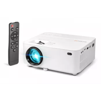 Proyector de tiro estándar Technaxx TX-113 1800 lúmenes ANSI LED 800x480 blanco