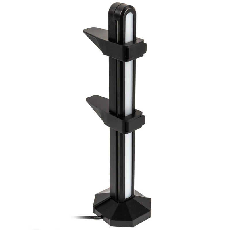Soporte para GPU Lamptron soporte GPU ARGB — negro