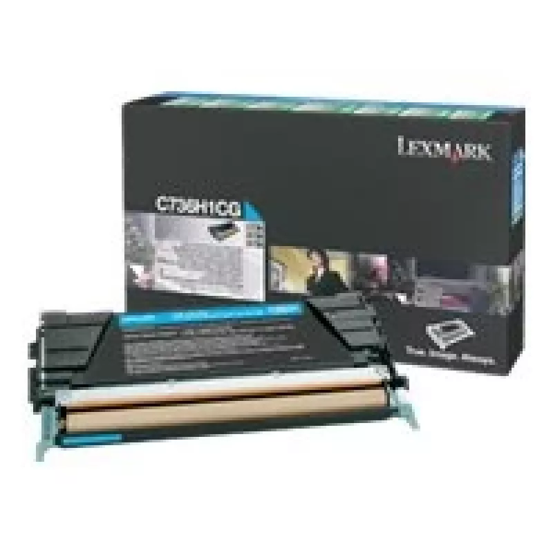 Lexmark C736H1CG - Tóner cian - para C736dn, C736dtn, C736N, X736de, X738de, X738dte