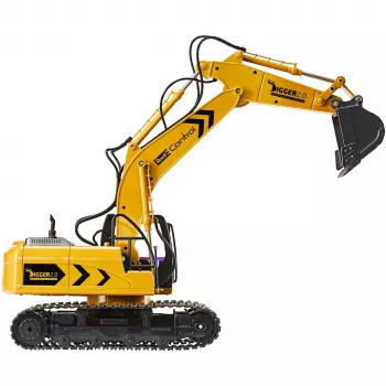 Revell Digger 2.0 - Excavadora - Motor eléctrico - 1:16 - Ready-to-Run (RTR) - Negro - Amarillo - Digger 2.0 (24924)