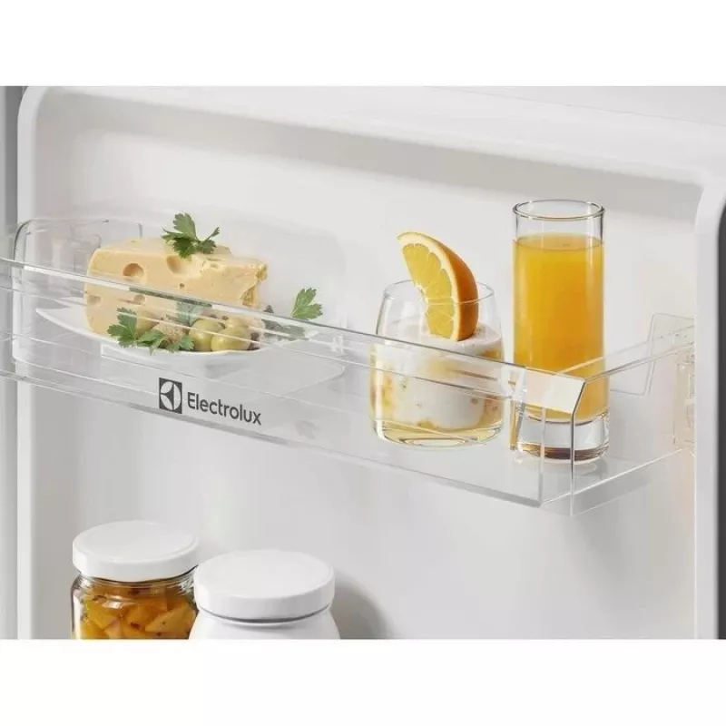 Frigorífico-congelador empotrable Electrolux ENS3SE18S – acero inoxidable, congelador arriba, puerta reversible, clase de eficiencia energética E