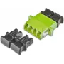 Lightwin Acoplador de fibra óptica de alta calidad, LC, quadro, multimodo OM5 acopladores (LKUP 4LC-4LC MM OM5)