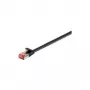 Wentronic Goobay cable de parcheo plano CAT 6, U/FTP, negro, 15 m - material de cobre (94238)