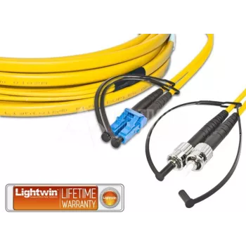 Lightwin LDP-09 LC-ST 1.0 FD cable de fibra óptica 1 m OS2 amarillo (LDP-09 LC-ST 1.0 FD)