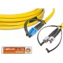 Lightwin LDP-09 LC-ST 1.0 FD cable de fibra óptica 1 m OS2 amarillo (LDP-09 LC-ST 1.0 FD)