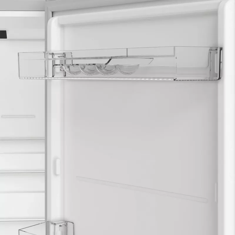 Frigorífico Indesit INK 25402 S4E | Compacto de libre instalación, No Frost, 249 L frigorífico / 106 L congelador, Alto 203,5 cm, Clase energética E, 37 dB, Plata