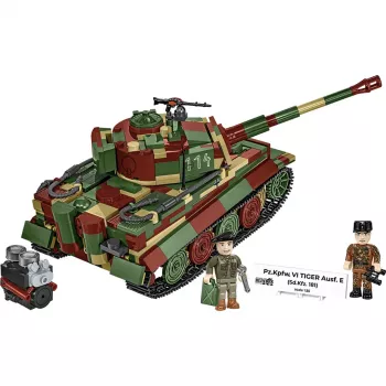 Piezas de construcción Pz.Kpfw. VI Tiger Ausführung E 870 piezas