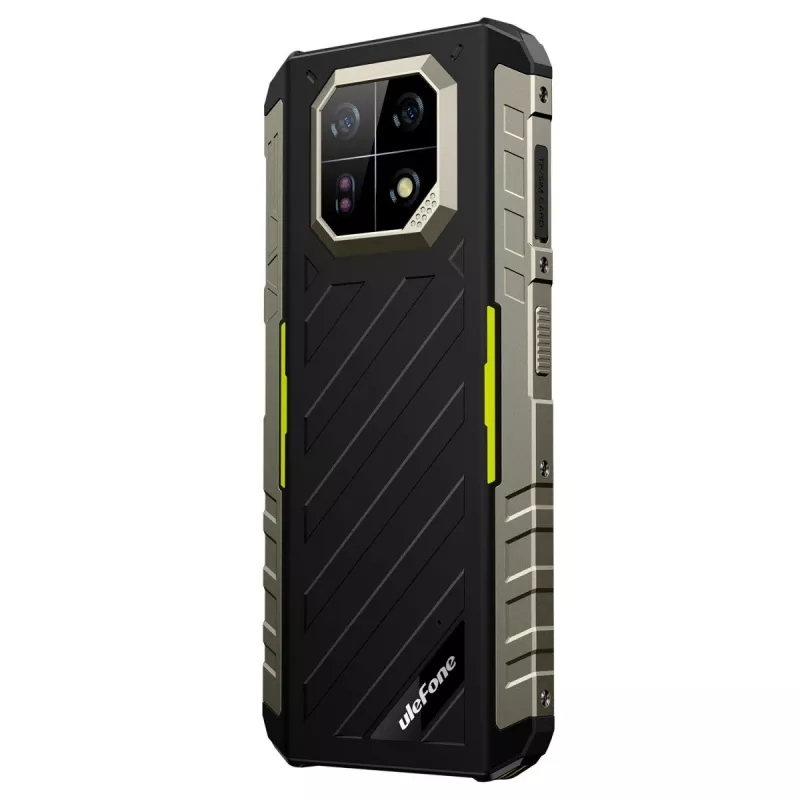 Smartphone robusto UleFone Armor 22 4G, 9 GB RAM, 128 GB almacenamiento, IP69K, Verde
